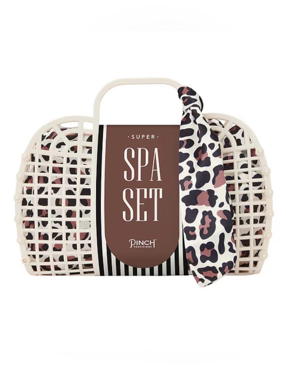 Pinch Provisions Super Spa Set in Leopard